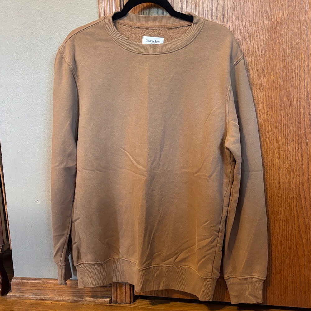 Goodfellow & Co Men's Brown Crewneck Sweater